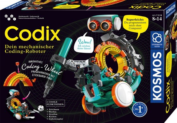 Kosmos Codix: Su Robot De Codificación Mecánica, Kit De Experimentos 620646