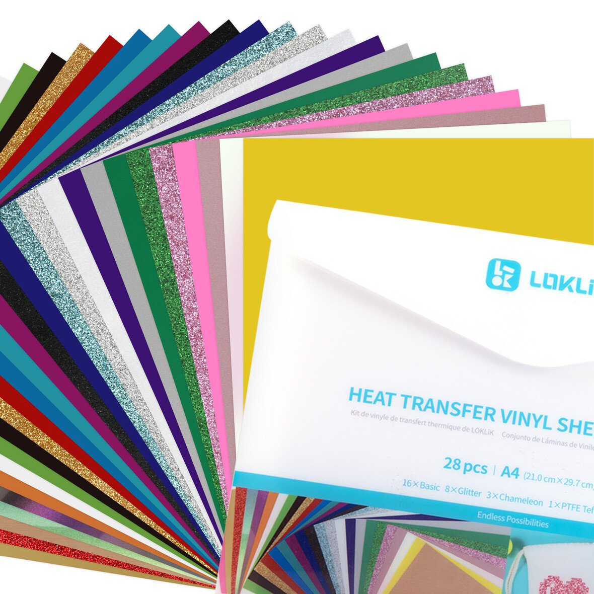 Loklik Plotterfolie Materialbündel (A4)