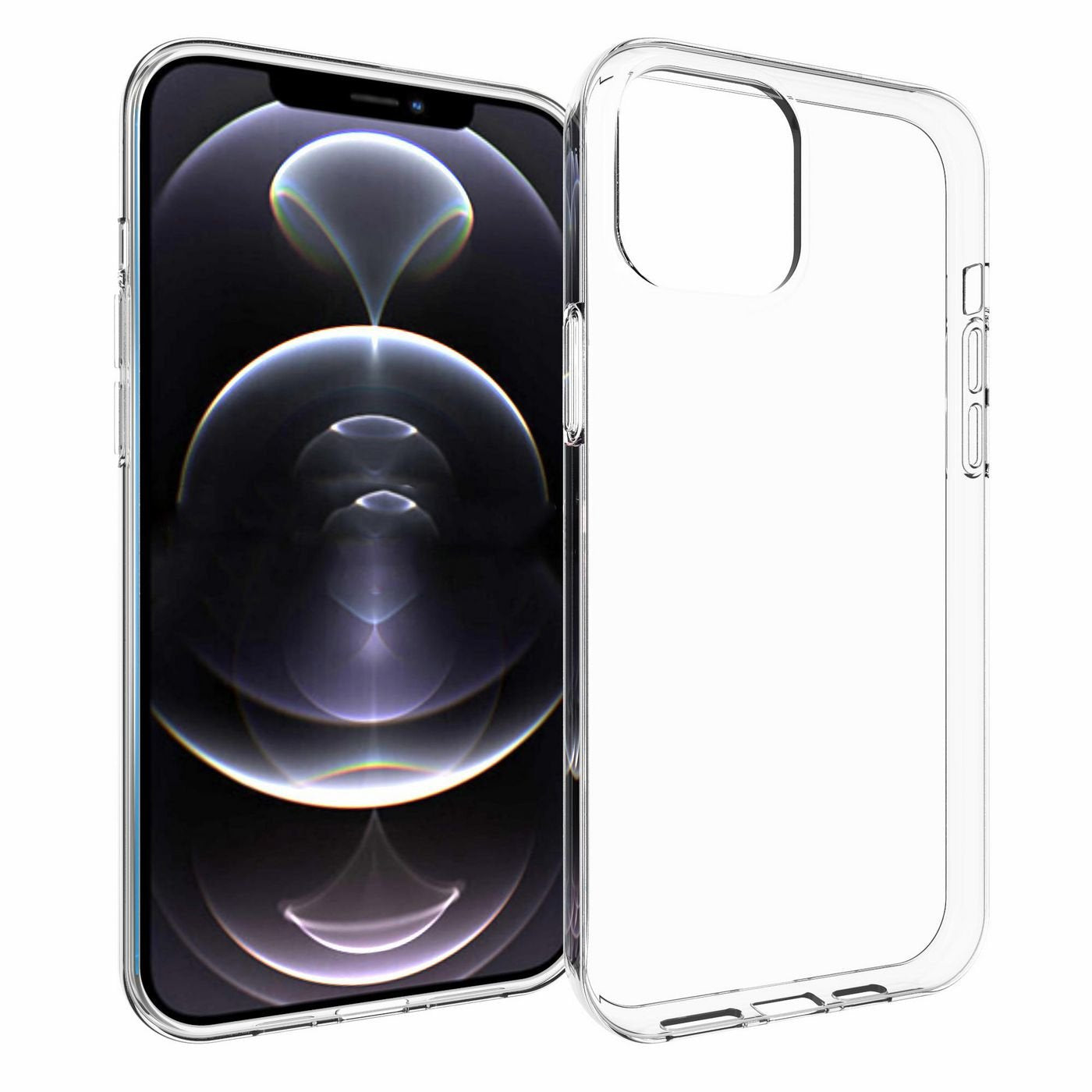Estuff Clear Soft Case For Iphone 13 Pro Max Funda Para Smartphone 17 Cm [6.7] Transparente