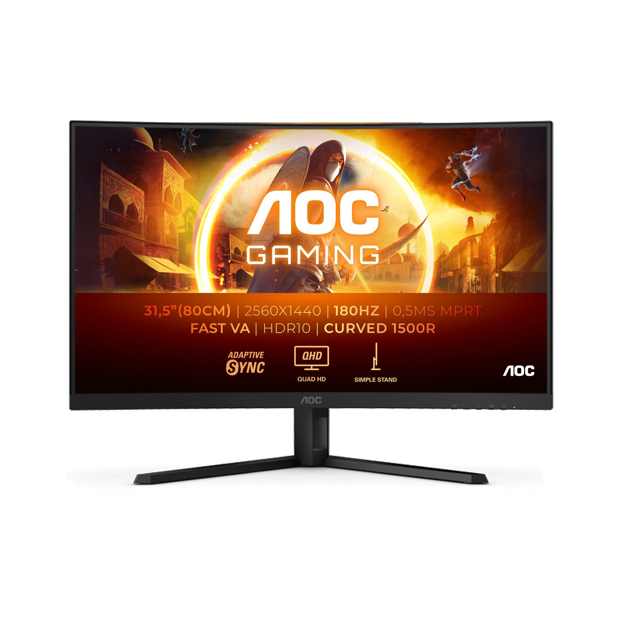 Monitor 32 Aoc Cq32g4ve Gaming