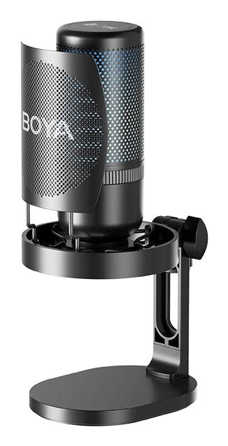 Boya Microphone Wired K3 Standing, Omnidirectional, Noise Cancellation, Real-Time Monitoring (Type-A/ Type-C To Type-C) Black Eu