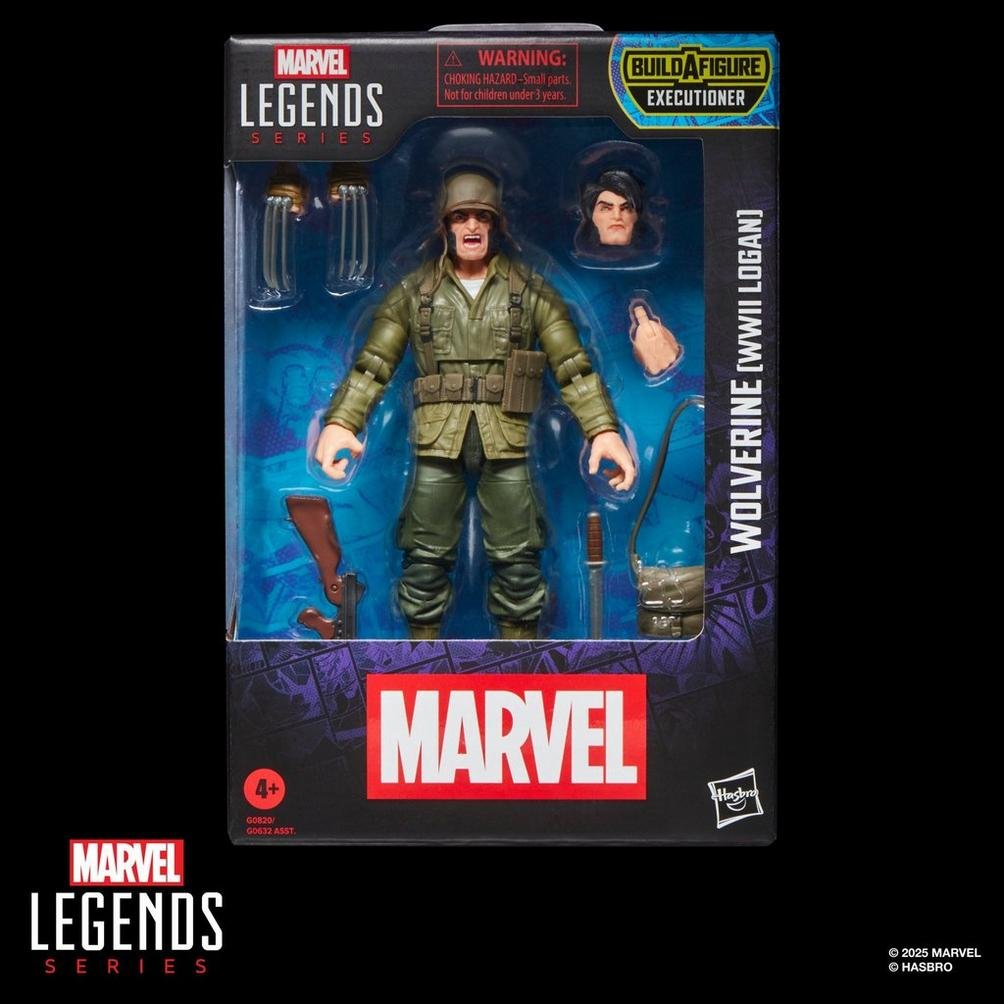 Figura Wolverine Wwii Logan Marvel Legends Series 15cm