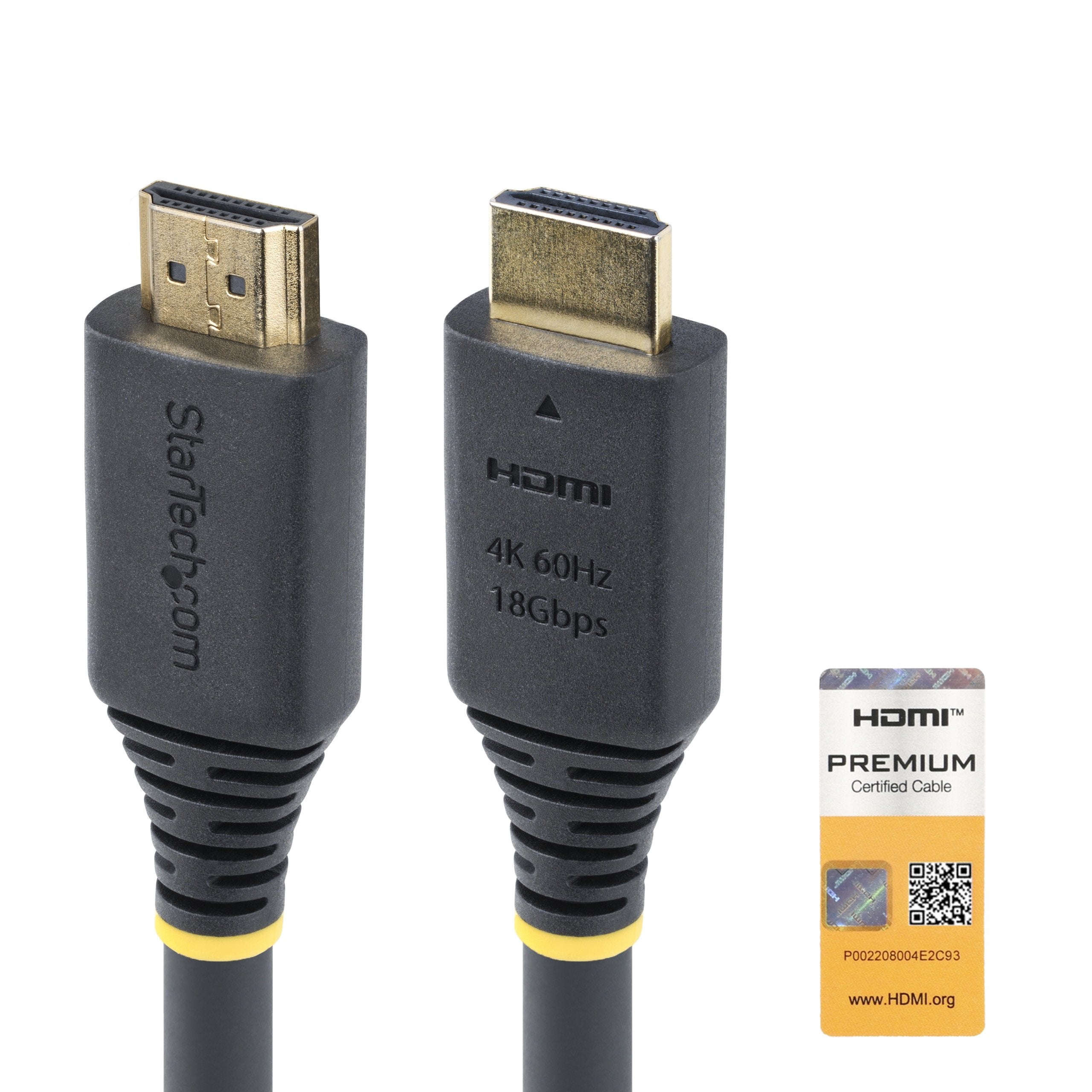 EAN 0065030910651 - StarTech.com HDMI2-CABLE-4K60-15M cable HDMI HDMI tipo A (Estándar) Negro imagen 1
