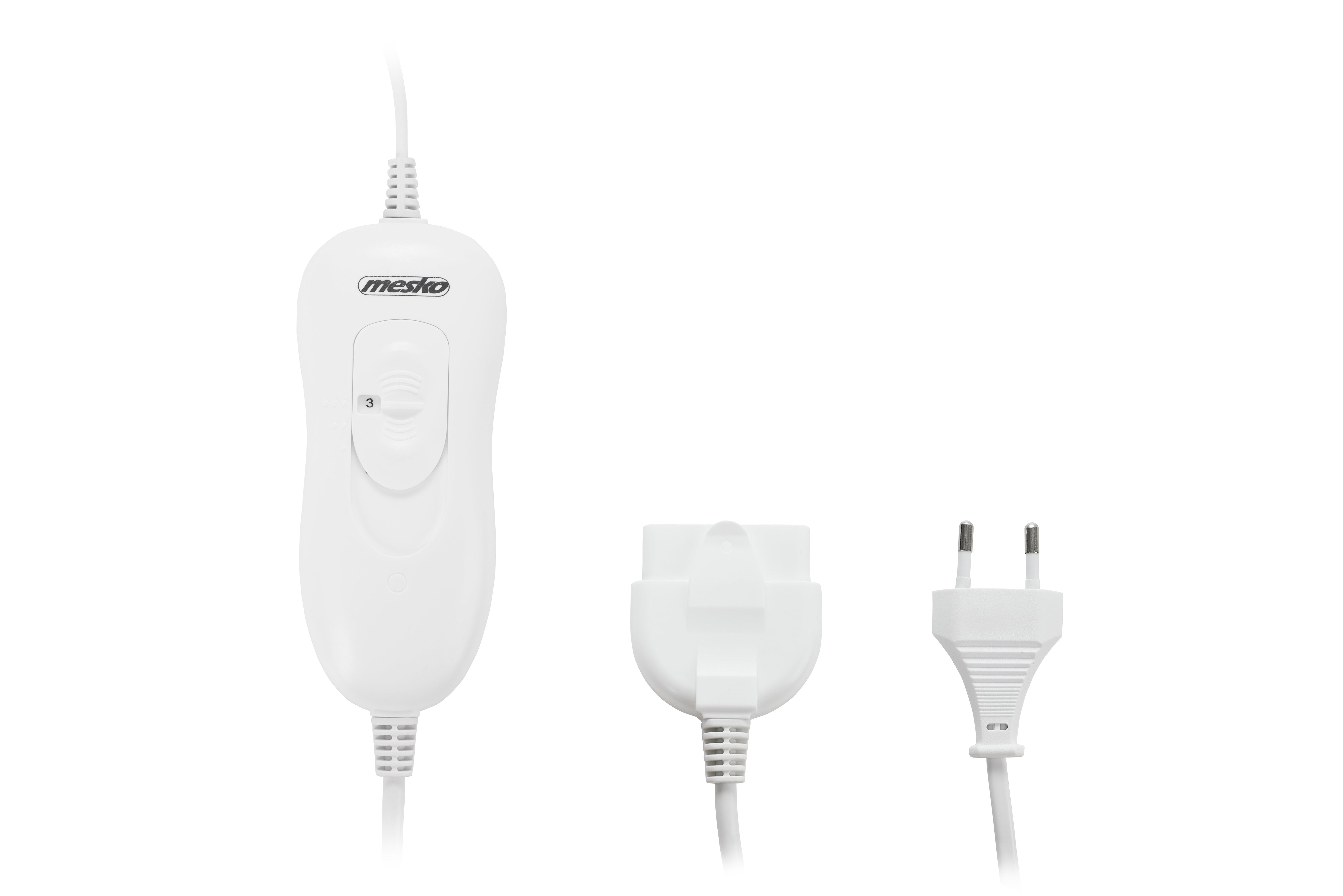 Mesko Home Ms 7420 Manta Eléctrica Y Almohadilla 120 W Blanco Poliéster