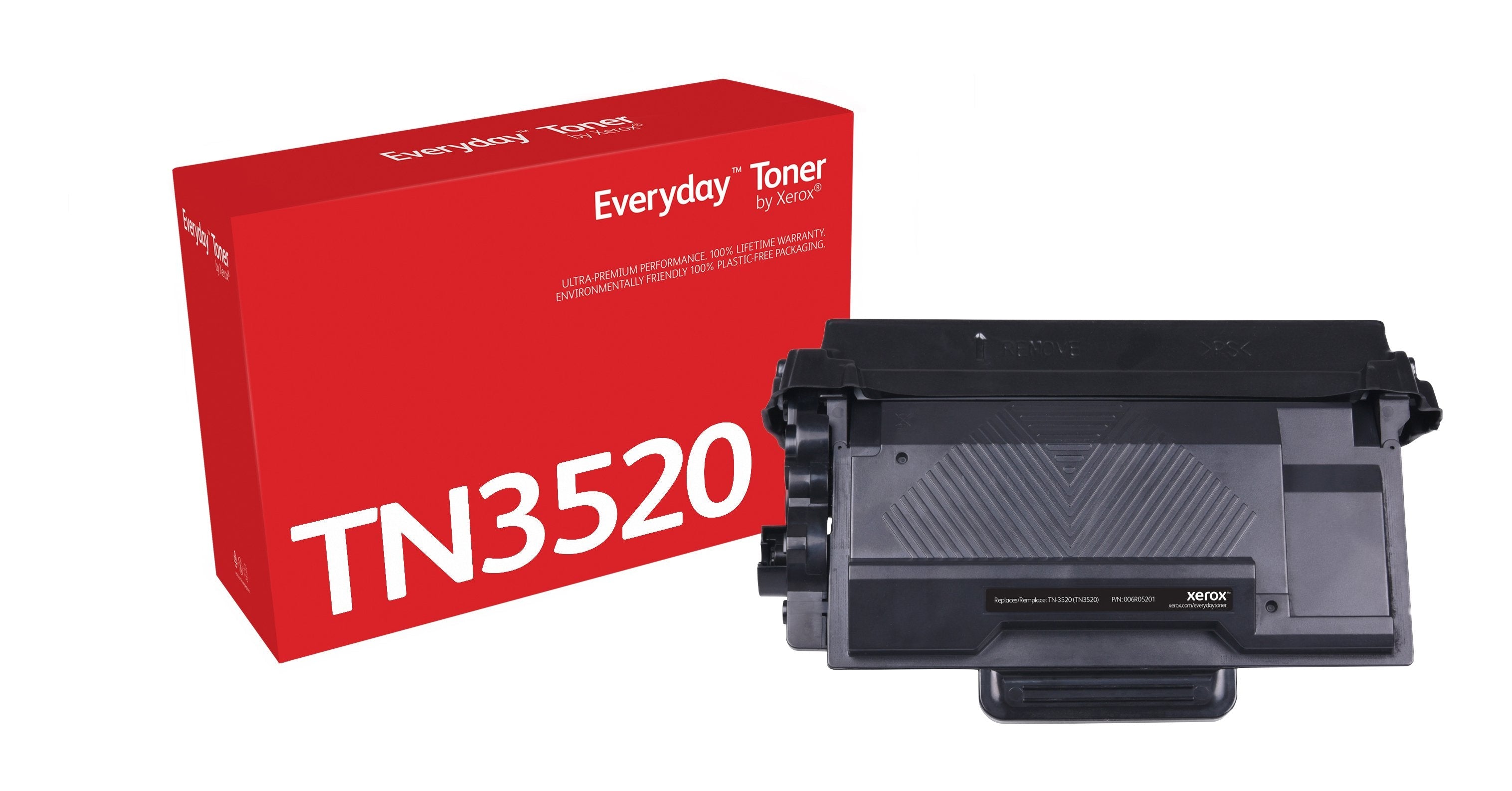 Xerox Everyday Toner Replaces Negro Para Brojoher Tn3520 Aprox. 20000 Copias