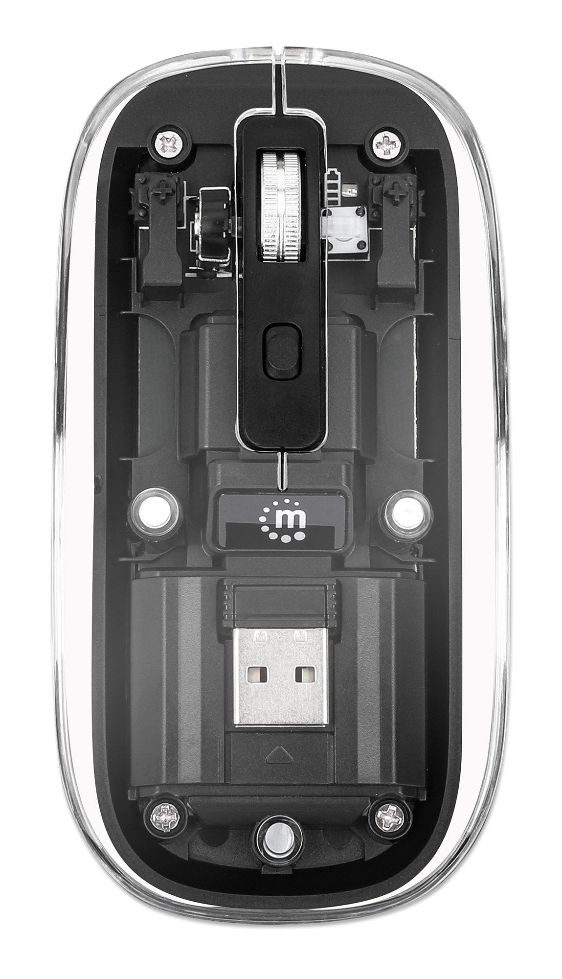 EAN 0766623190268 - Manhattan 190268 ratón Universal Ambidextro RF inalámbrico Óptico 1600 DPI imagen 8