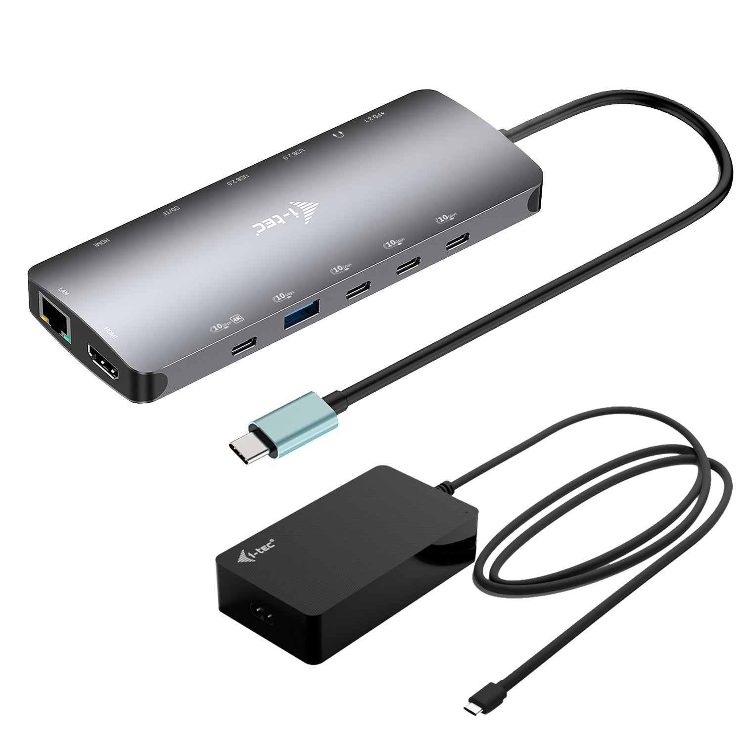 Usb-C Metal Nanodock Pd140 Charge