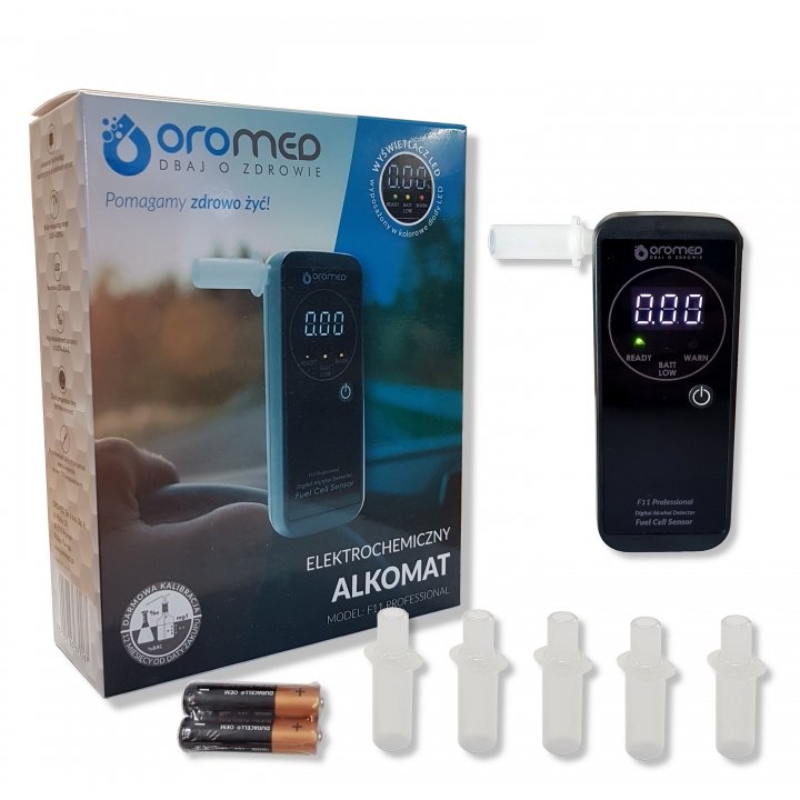 EAN 5907763679267 - Oromed F11 PROFESSIONAL control de alcohol 0 - 4% 0,05% Negro imagen 1