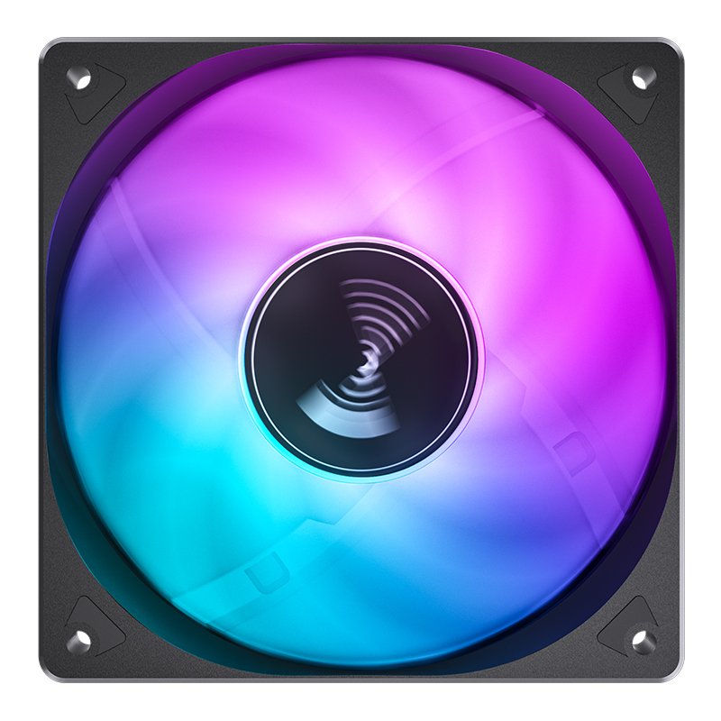 Jonsbo Sl-120c Rgb Ventilador, 3-Pin, 120mm - Negro