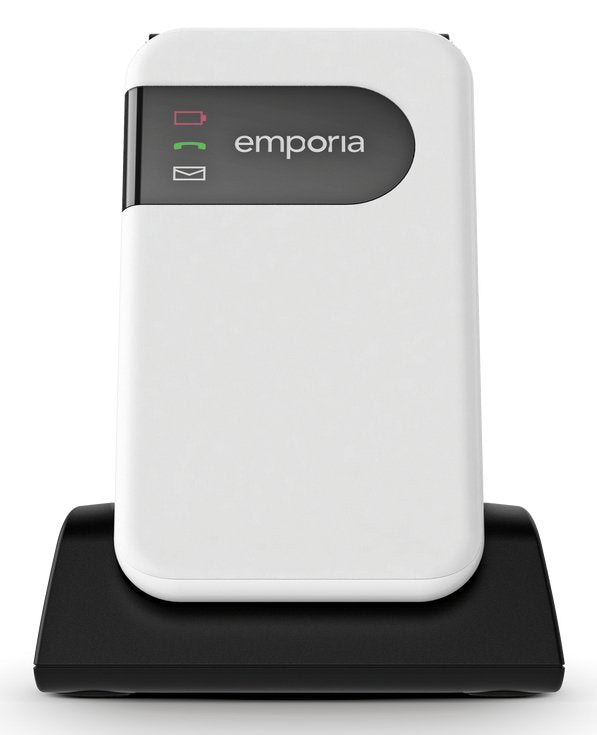 Emporia Simplicityglam.4g, Grosstastenhandy, Blanco