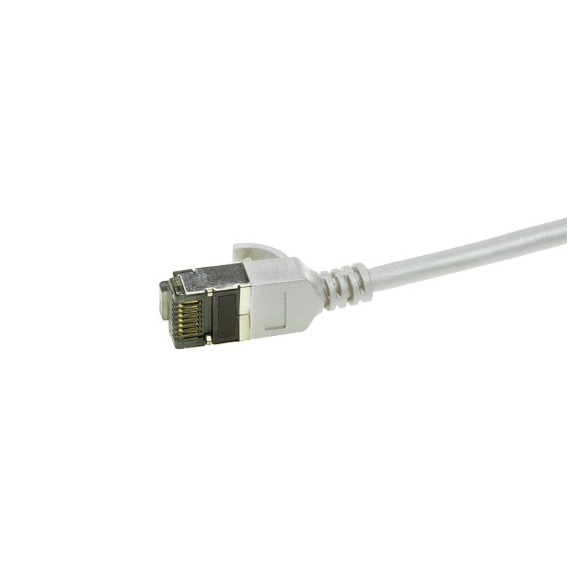 Logilink Patchkabel Cat6a Stp Tpe Slimline Grau 2,0m