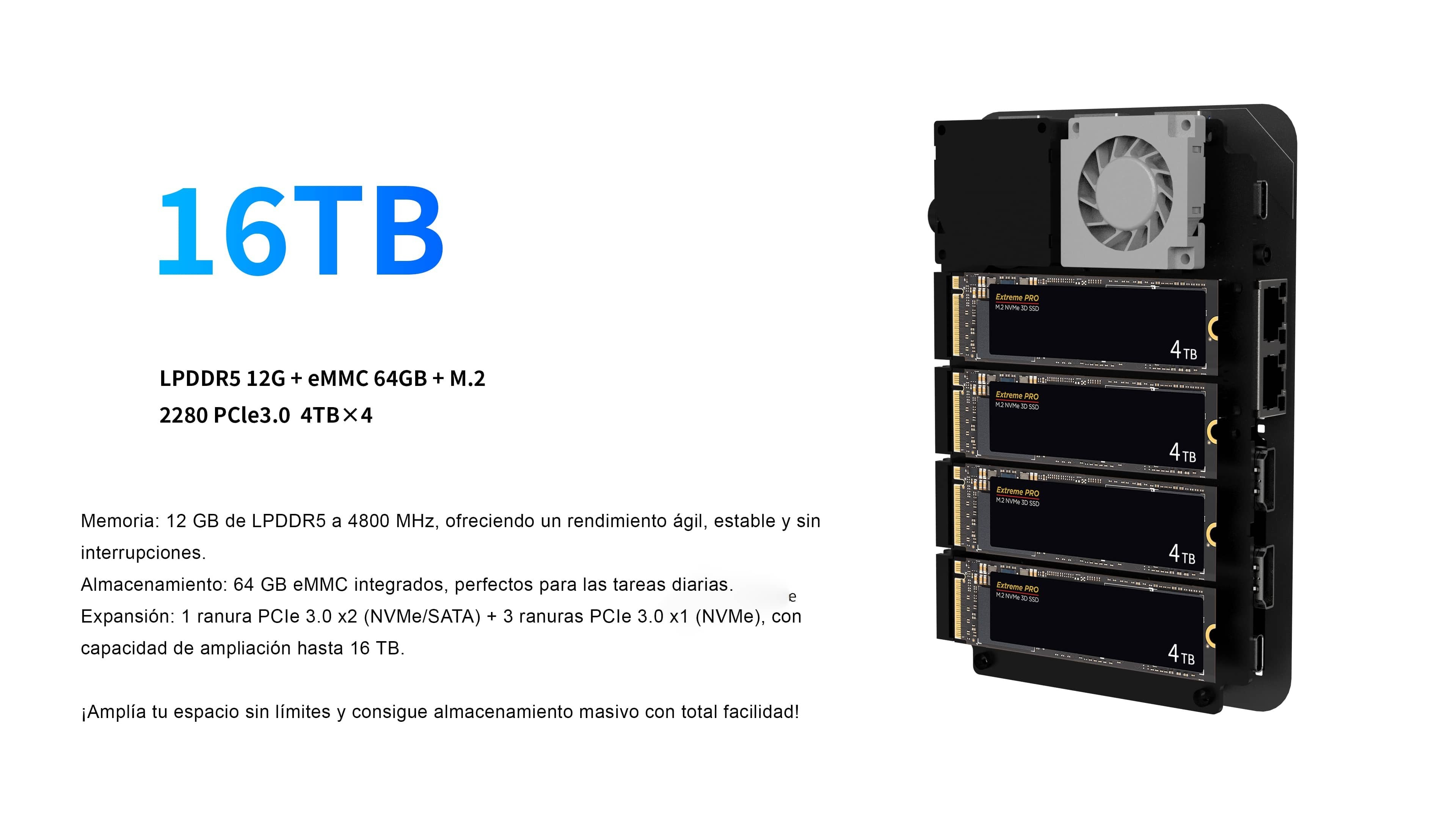 EAN 8436588883667 - Leotec LEMPC23 PC/estación de trabajo barebone Cubo Negro N150 3,6 GHz imagen 7