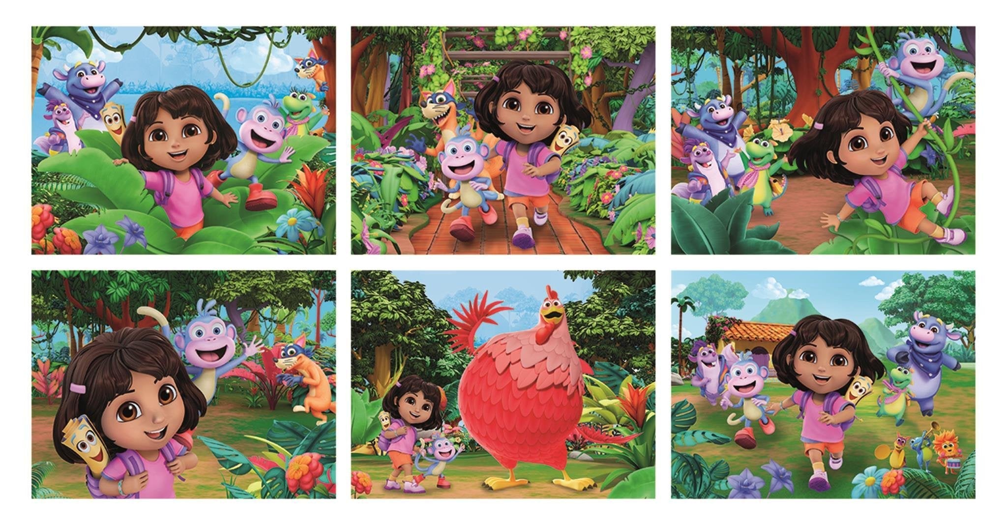 Puzzle Cubo Dora La Exploradora 12pzs