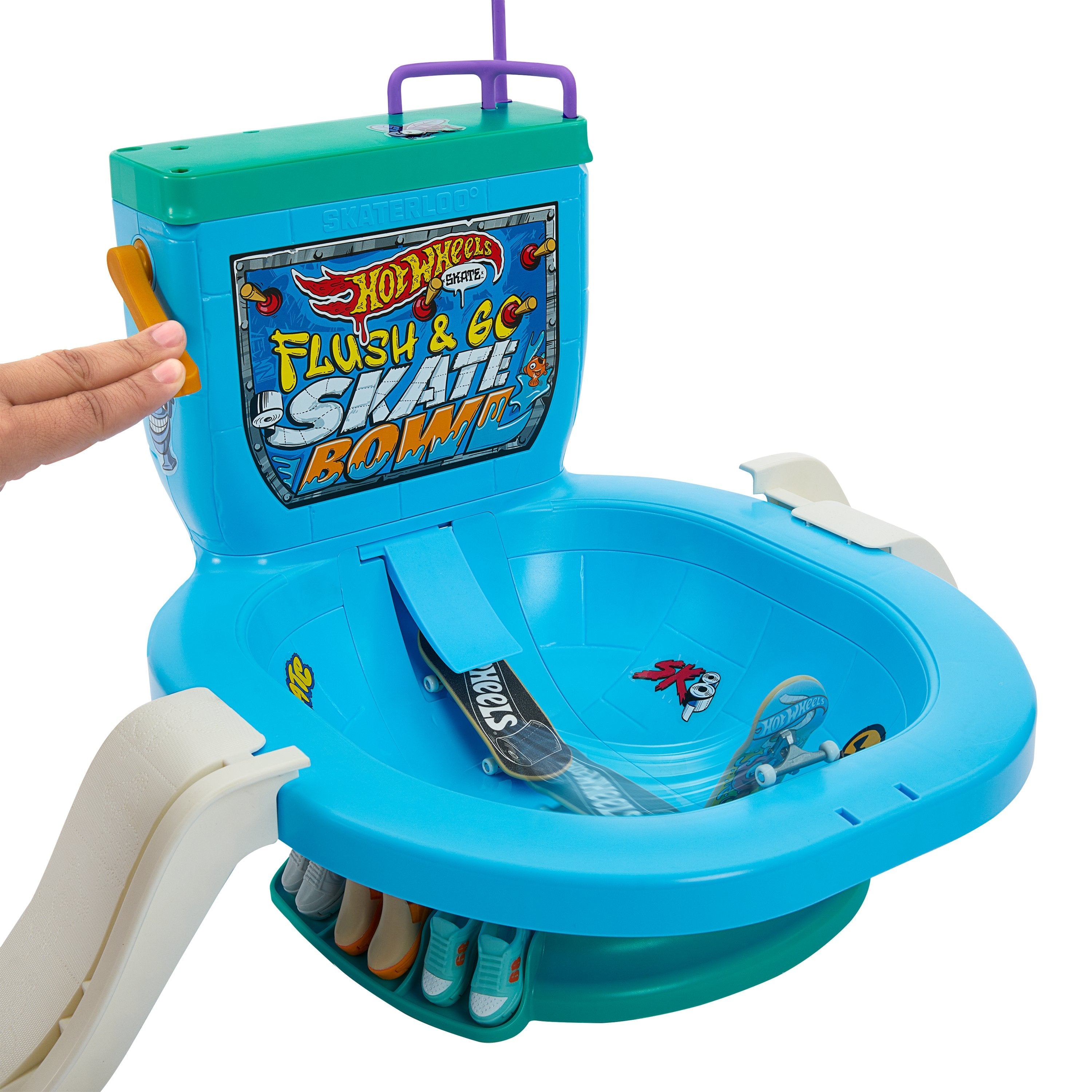 EAN 0194735232697 - Hot Wheels Skate HXL16 juego y juguete de habilidad/activo Conjunto de iniciación para monopatín de dedos imagen 5