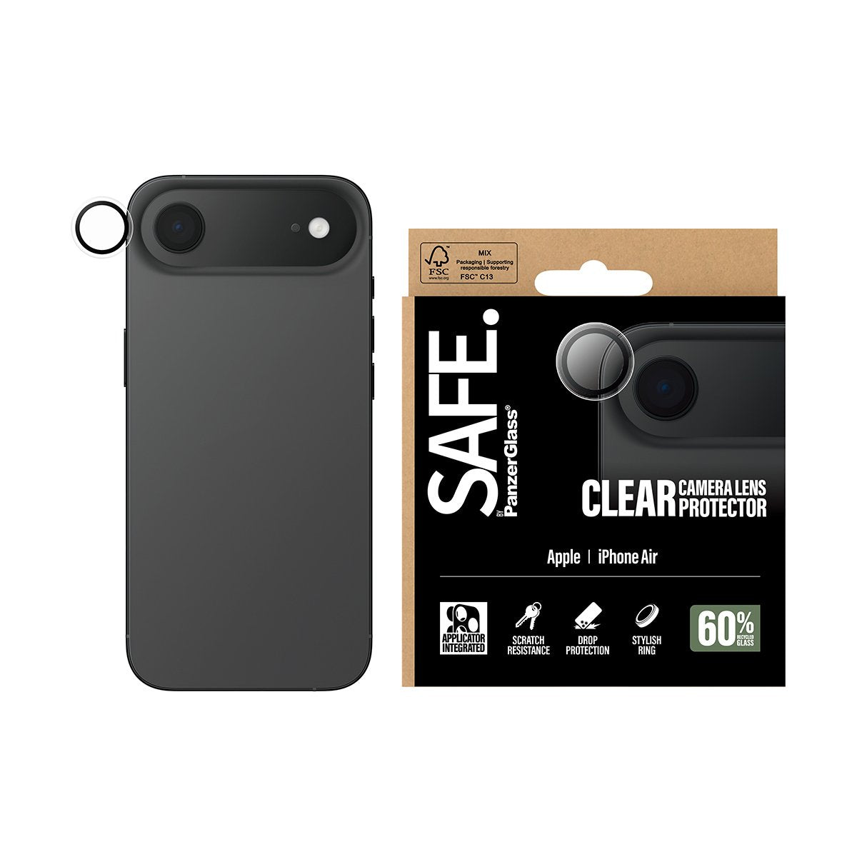 Panzerglass Safe. By Panzerglass - Protector De Lente Para Móvil