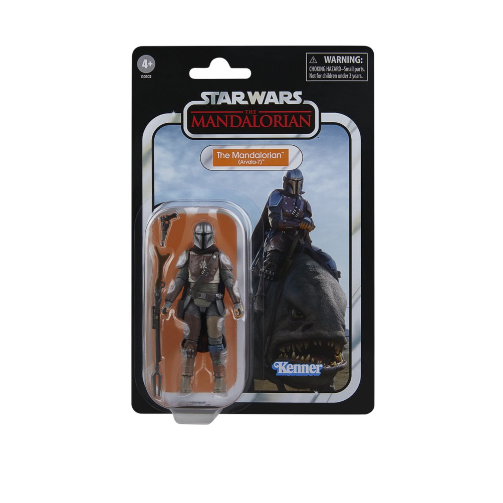Set 2 Figuras Hasbro Star Wars The Vintage Collection Blurrg & The Mandalorian