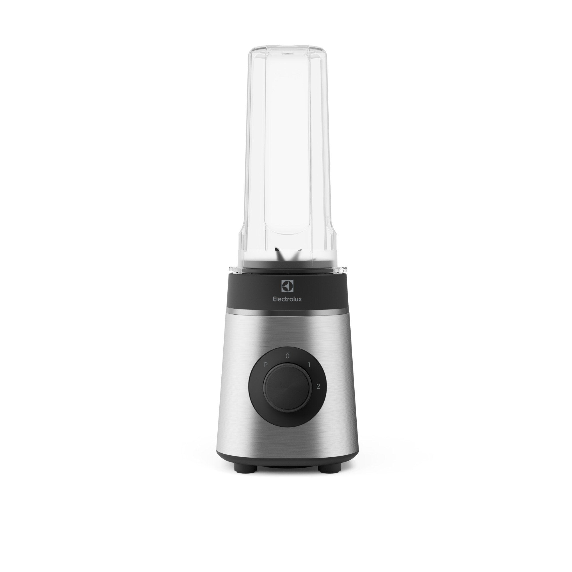 Batidora De Vaso Electrolux E4cb1-6st 1 L  350 W Negro, Acero Inoxidable, Transparente