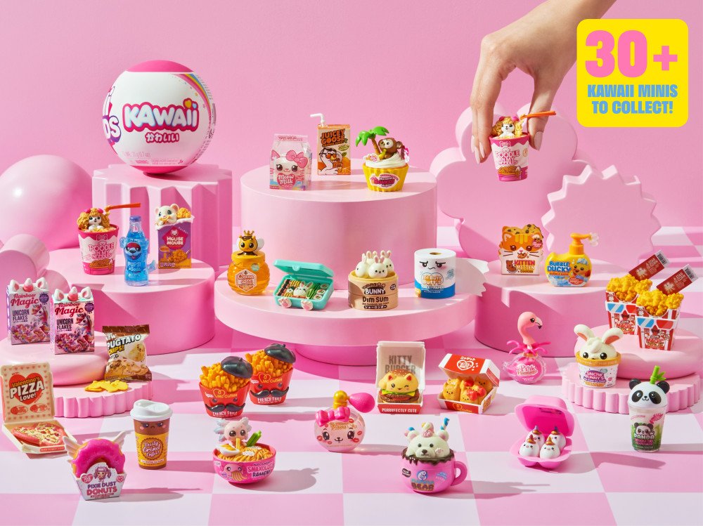 Zuru Mini Brands - Kawaii, Artículo Ordenado De Personajes 77624gq1