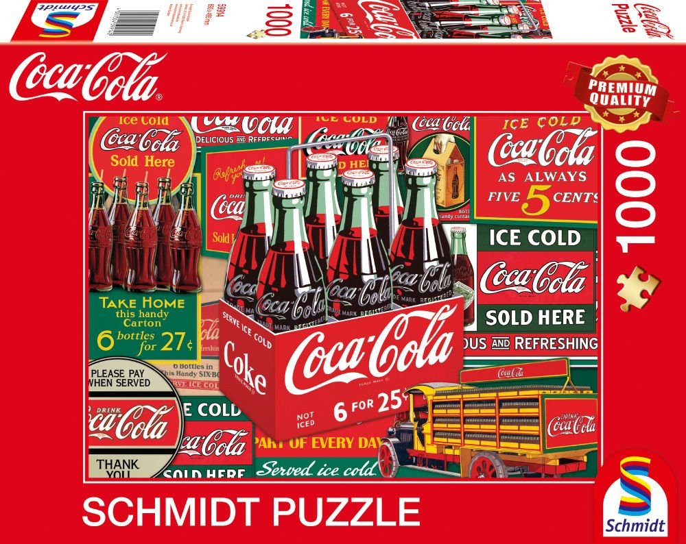 Puzzle Schmidt Spiele Coca Cola , 59914