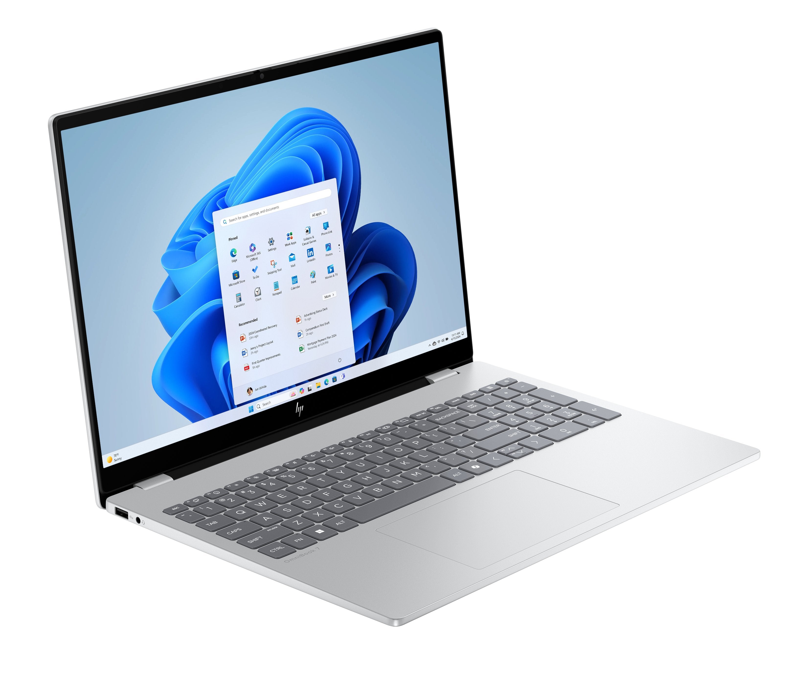 EAN 199251567315 - HP OmniBook 7 AI 16-ay0005ns Intel Core Ultra 7 255H 40,6 cm (16") Pantalla táctil 2K 32 GB DDR5-SDRAM NVI imagen 2