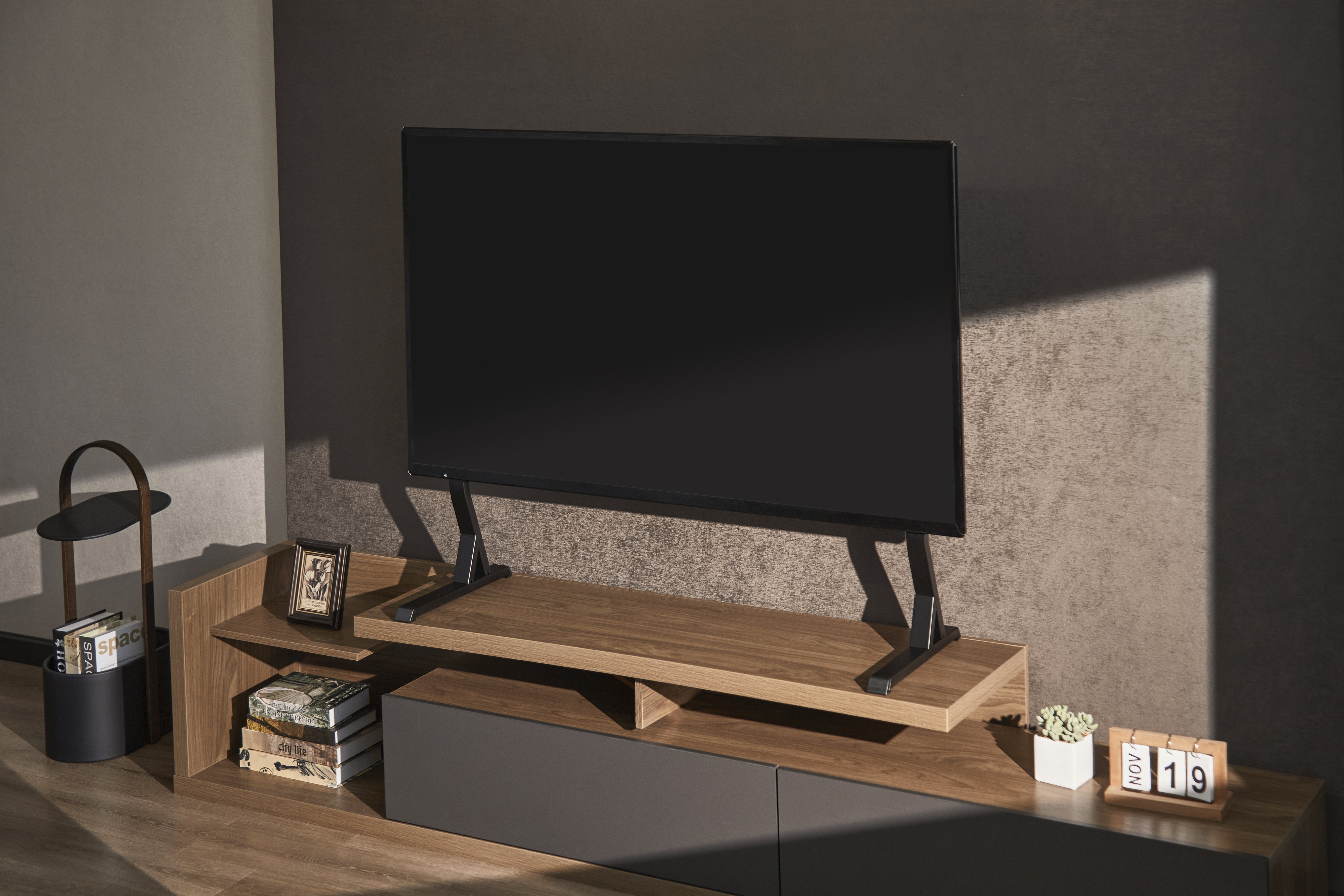 EAN 8716309135115 - Gembird TVS-D90F-01 soporte para TV 2,29 m (90") Negro imagen 6