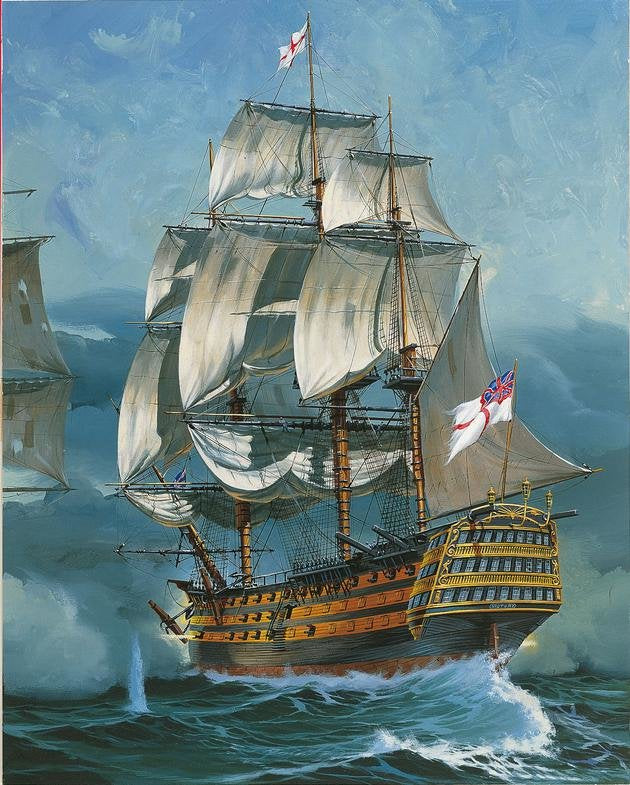 EAN 4009803057675 - Revell Battle of Trafalgar Maqueta de navío de vela Kit de montaje 1:225 imagen 4