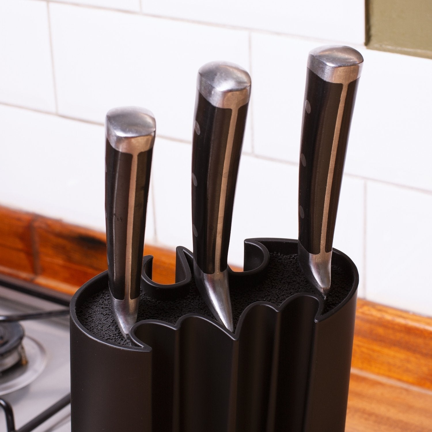 EAN 5060613314159 - Thumbs Up 1002569 taco para cuchillos Bloque con ranuras para cuchillos Negro imagen 6