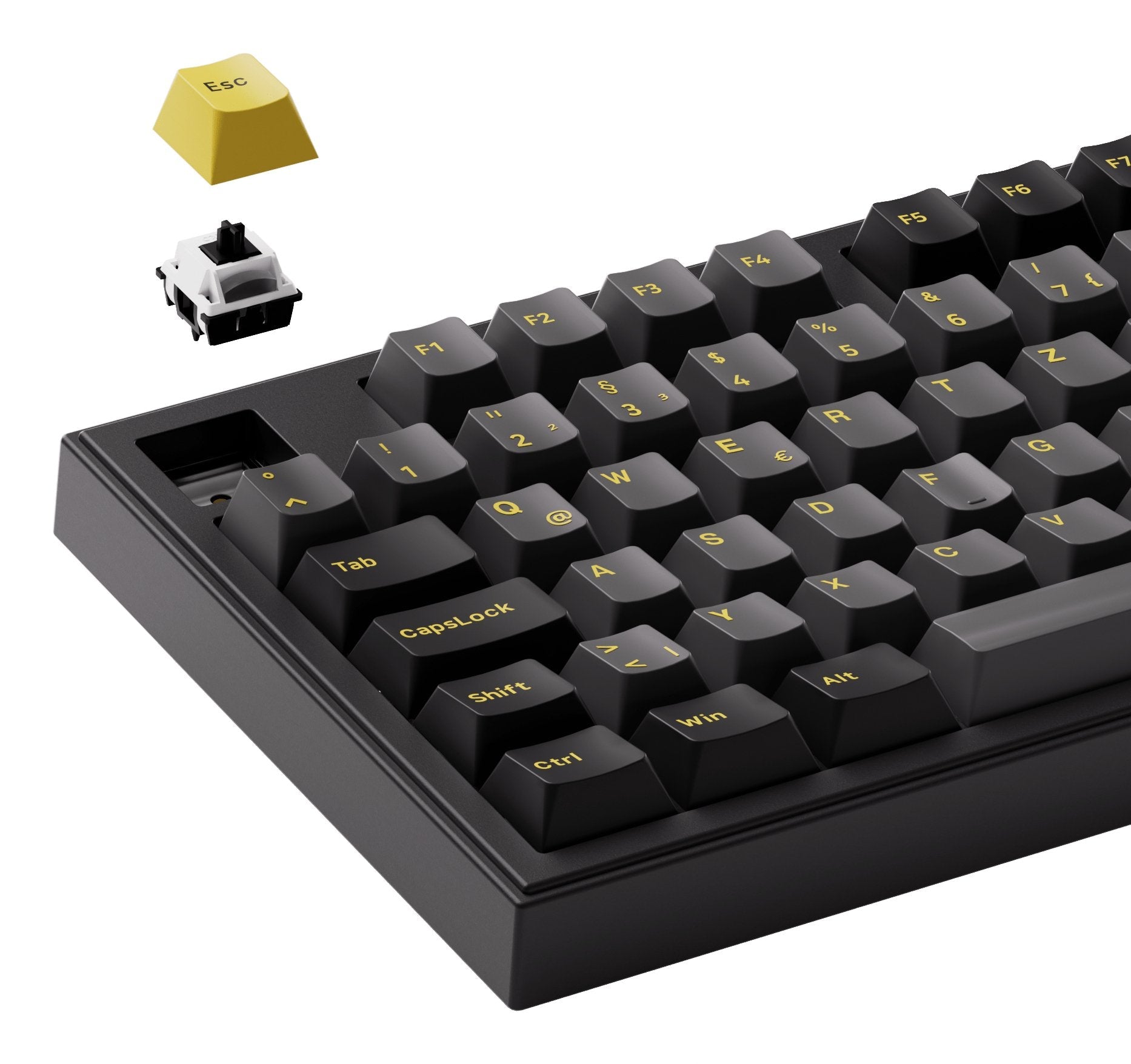 Keyboard Wrl 5098b/Black/Gold 6925758631921 Akko