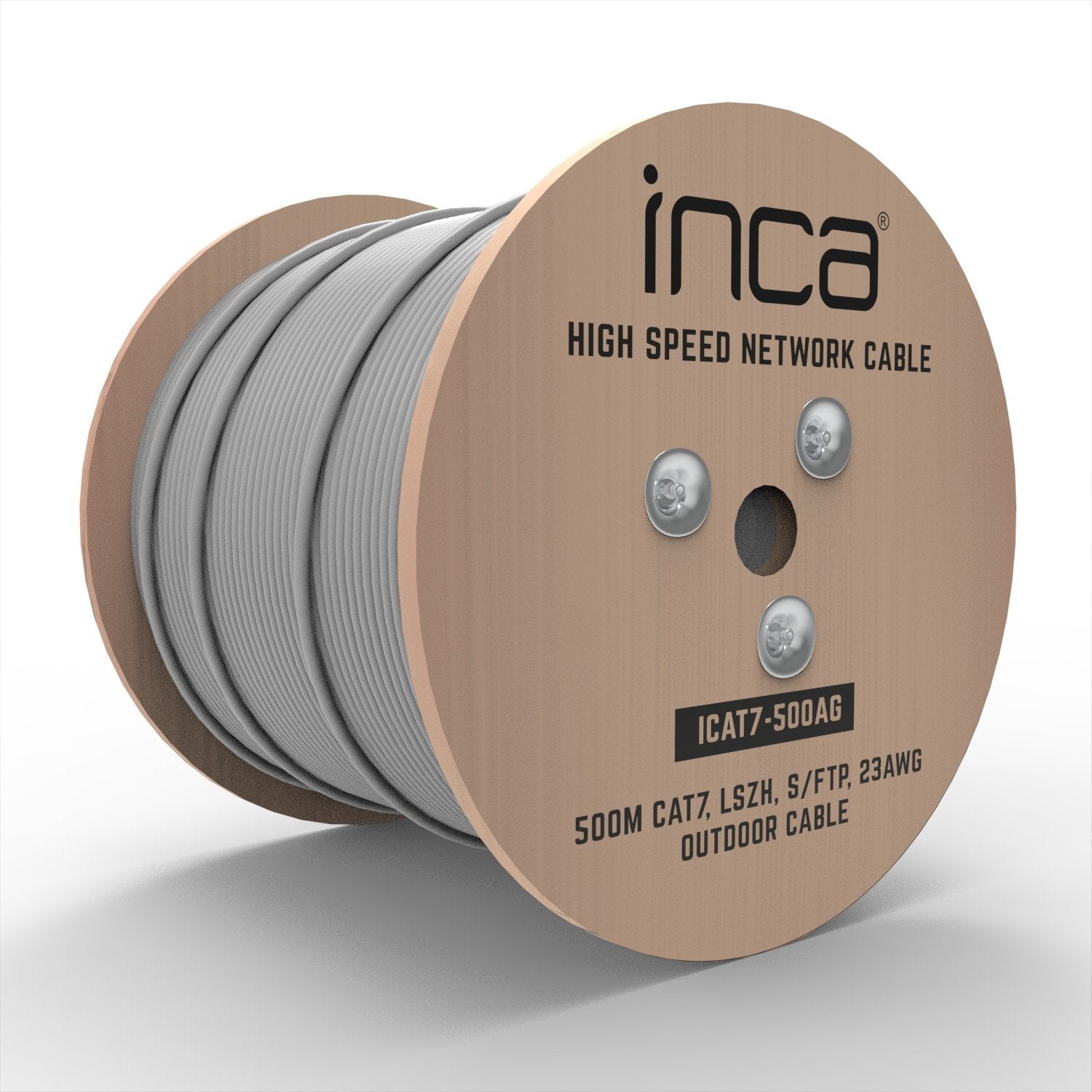 Inca Ethernetcable Icat7-500ag S Ftp1 23 Awg Cat7-Cable 500m