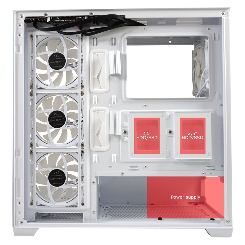 Lc-Power Gehäuse Gaming Lc-715w-On  Seamless_pale_x