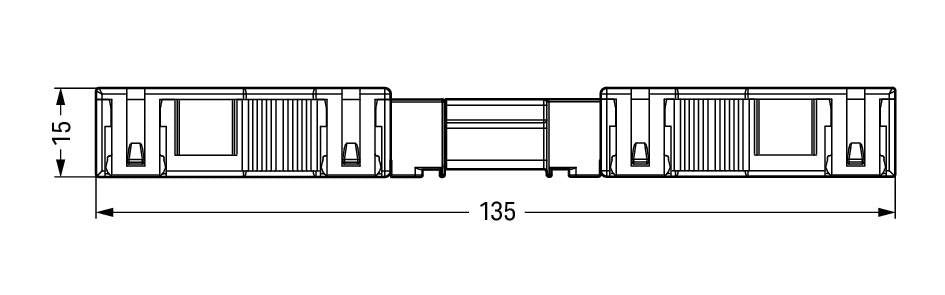 Wago 770-113 Stecker,Mit Zugentlastungsgehuse, 3-Polig,Schwarz