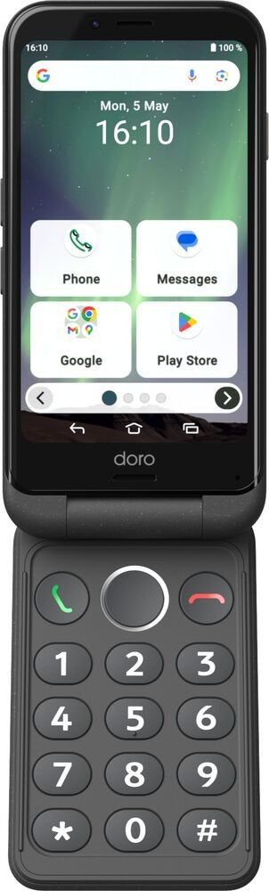 EAN 7322460088972 - Doro Aurora A20 11,4 cm (4.5") SIM doble Android 14 4G USB Tipo C 4 GB 64 GB 3000 mAh Grafito imagen 3