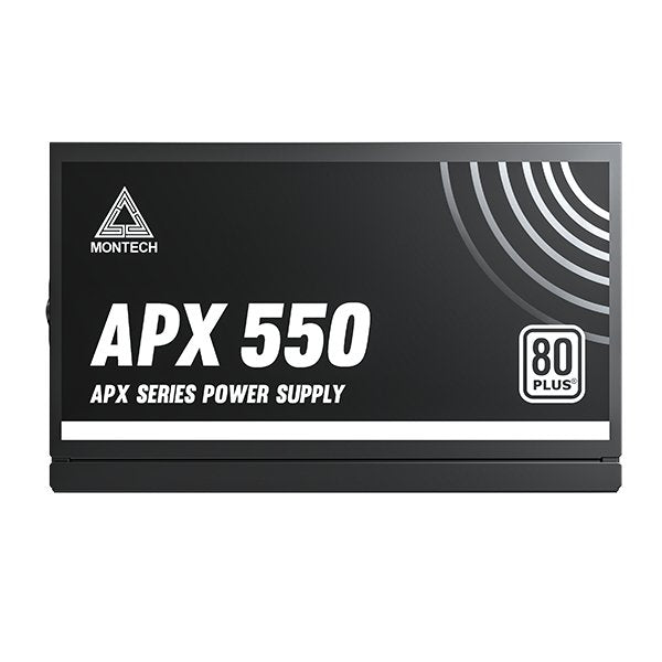 EAN 4710562741087 - Montech APX550 unidad de fuente de alimentación 550 W 20+4 pin ATX ATX Negro imagen 3
