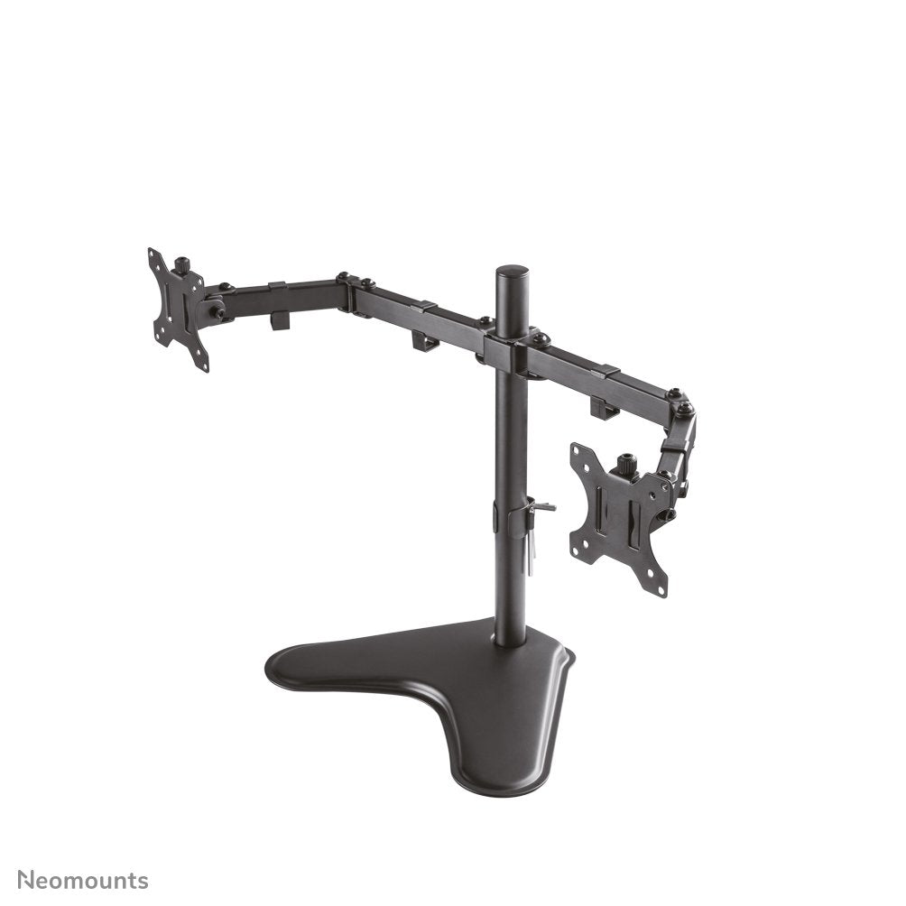 Newstar  Negro Fpma-D550ddblack El Fpma-D550ddblack Es Un Soporte De Escritorio Con 3 Puntos De Giro Para 2 Pantallas Lcd/Led/Tft De Hasta 32".