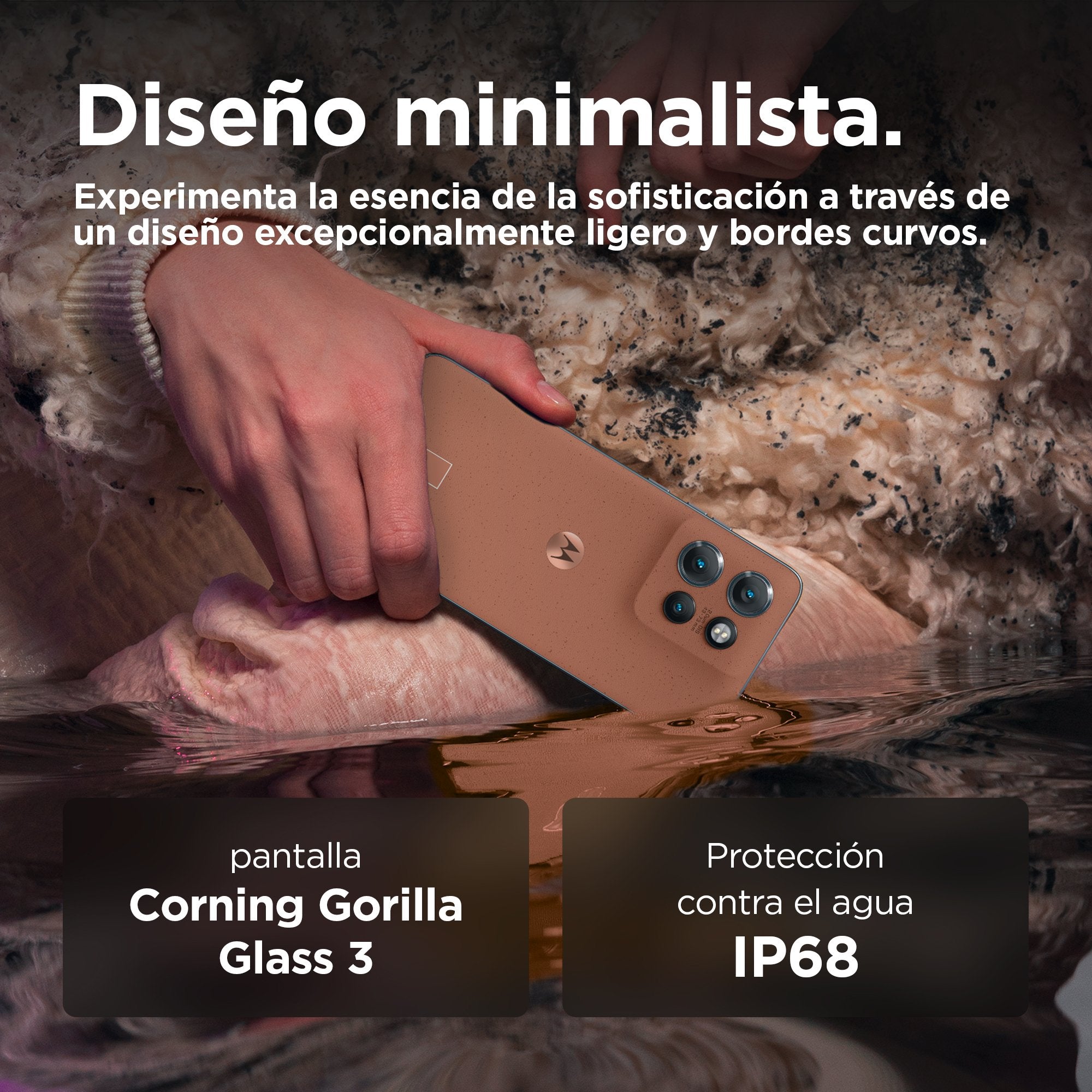 EAN 840023287817 - Motorola edge 50 Neo 16,1 cm (6.36") SIM doble Android 14 5G USB Tipo C 12 GB 512 GB 4310 mAh Marrón claro imagen 14