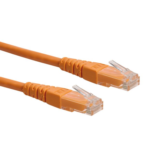 Roline Cable De Red Kat.6 Class E Utp Naranja 0,3m
