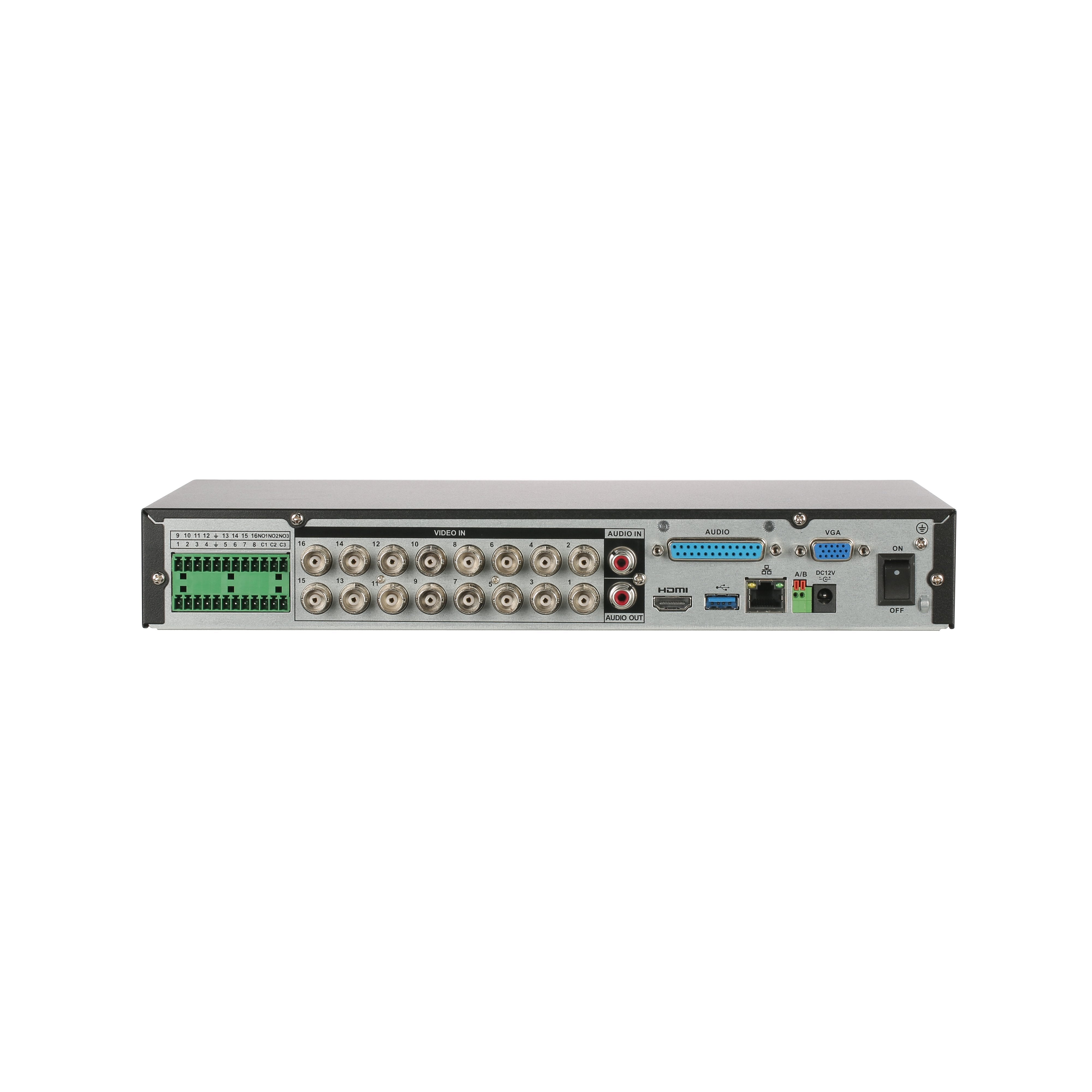 Dahua Xvr5116he-4kl-I3-V2 Dvr 5en1 H265 16ch 4k@6ips +16ip 8mp 1hdmi 1hdd E/S Ai