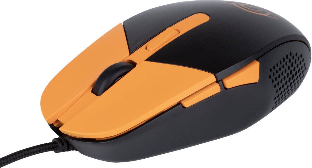 Konix Naruto Kx Gaming Mouse Ratón Juego Ambidextro Usb Tipo A Óptico 3600 Dpi