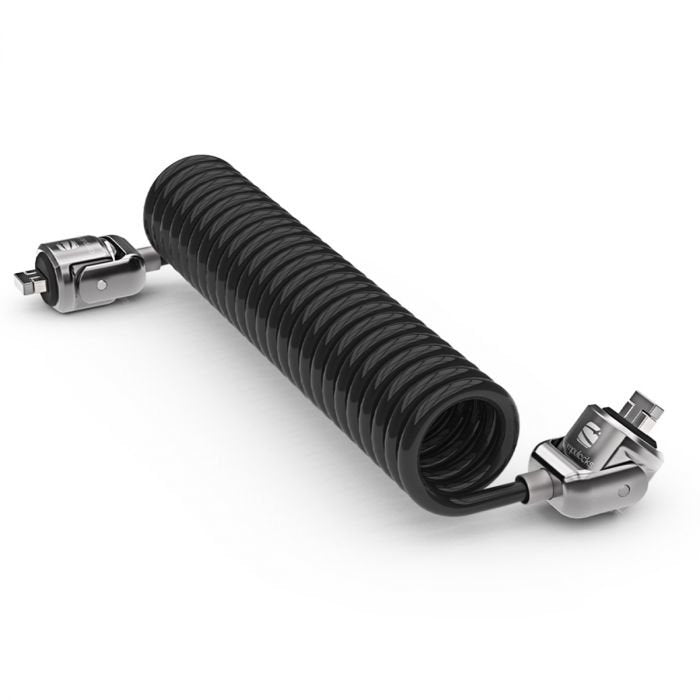 EAN 0819472022973 - Compulocks Dual Head Coiled Cable Keyed Lock cable antirrobo Negro imagen 3