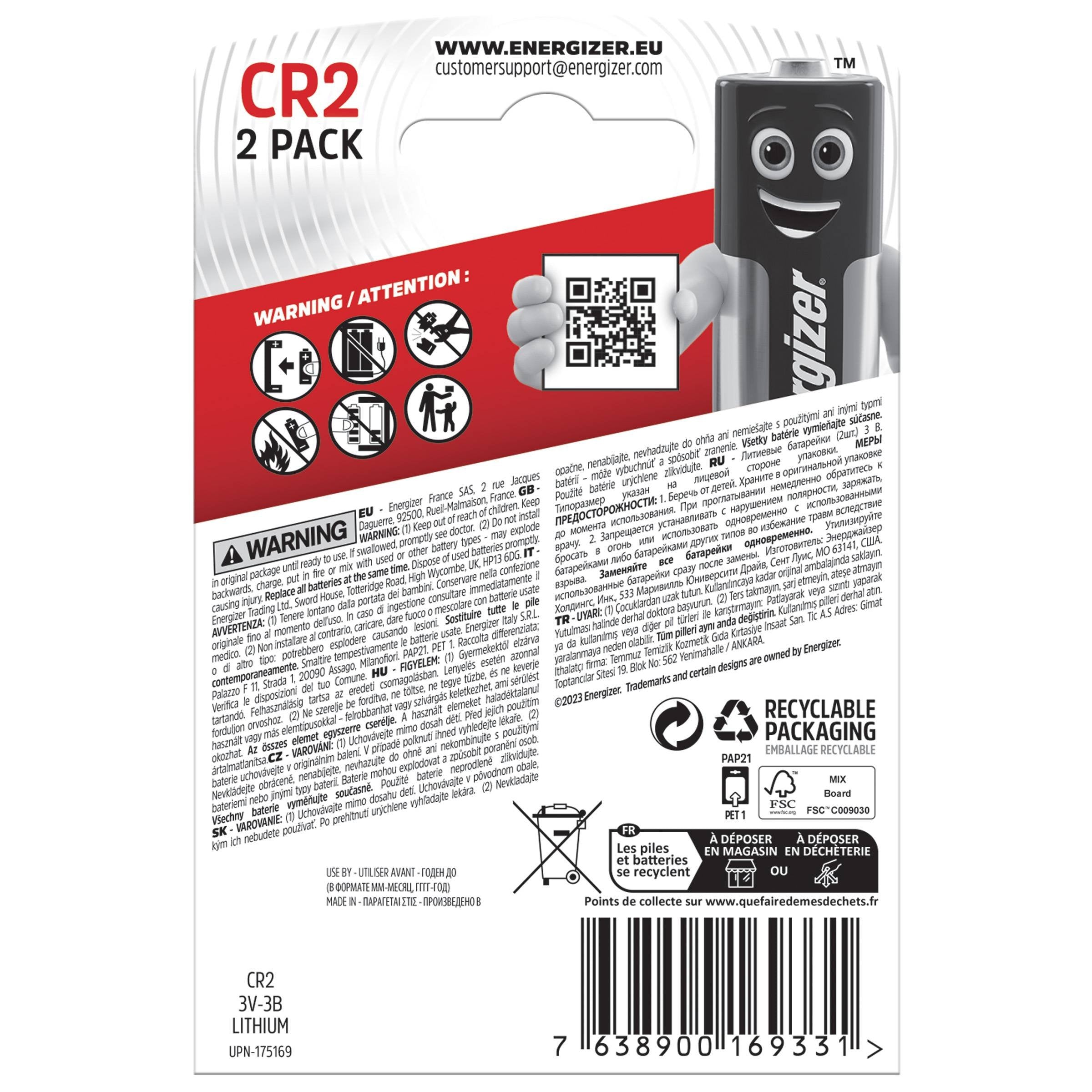 EAN 7638900169331 - Energizer E300783805 no categorizado imagen 2