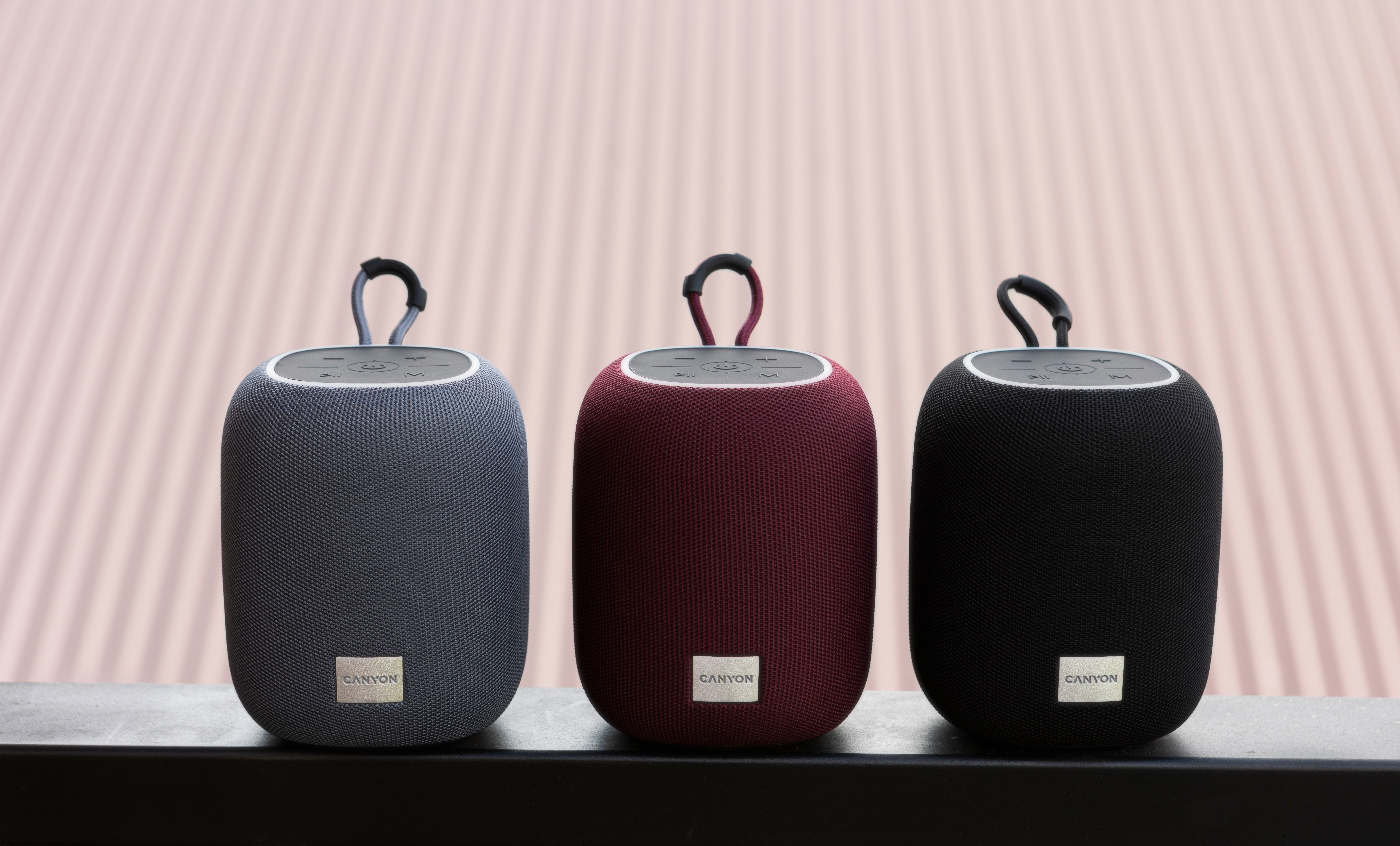 Canyon Bluetooth Speaker Bsp-8 Tf Reader Usb-C 10w Rojo Retail