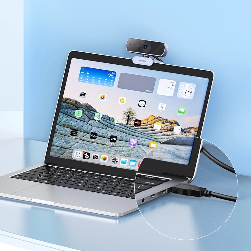 Kamera Internetowa Ugreen Cm678 Usb Hd - Szara