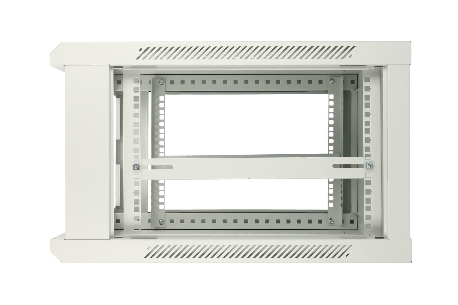 Armario Extralink 6u 600x600 Asp Gris   Rackmount  Montaje En La Pared, Puerta De Metal