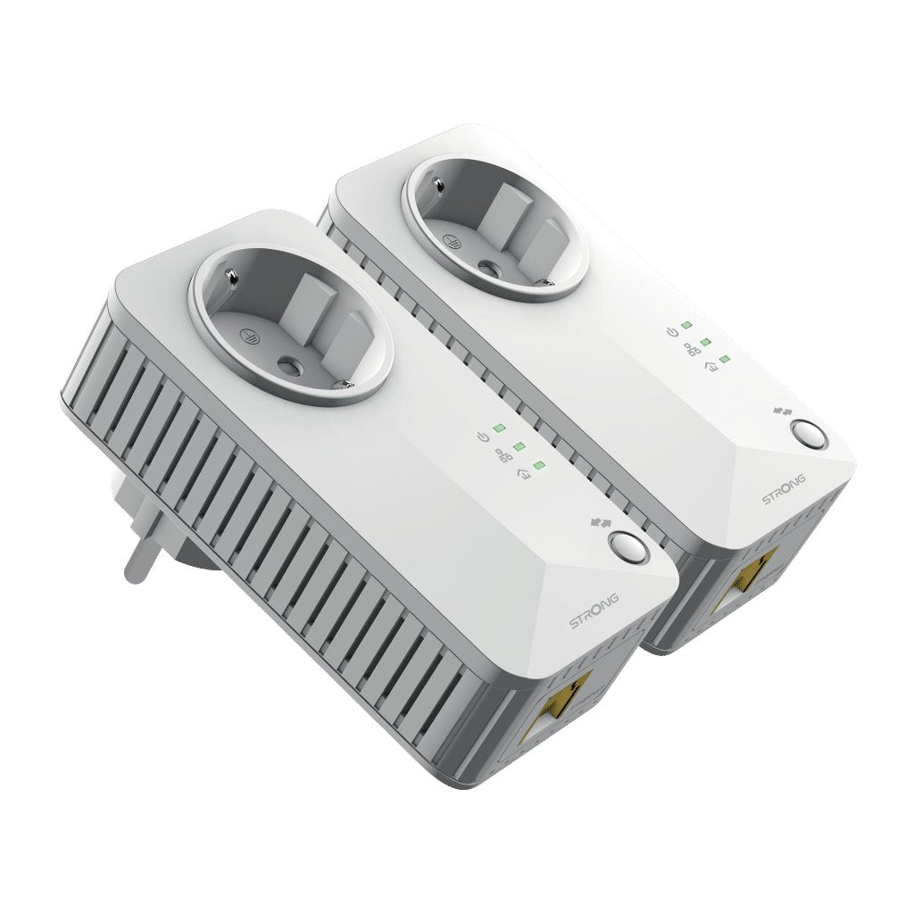 EAN 9120072375217 - Strong Powerline 600 Duo 600 Mbit/s Ethernet Blanco 2 pieza(s) imagen 2