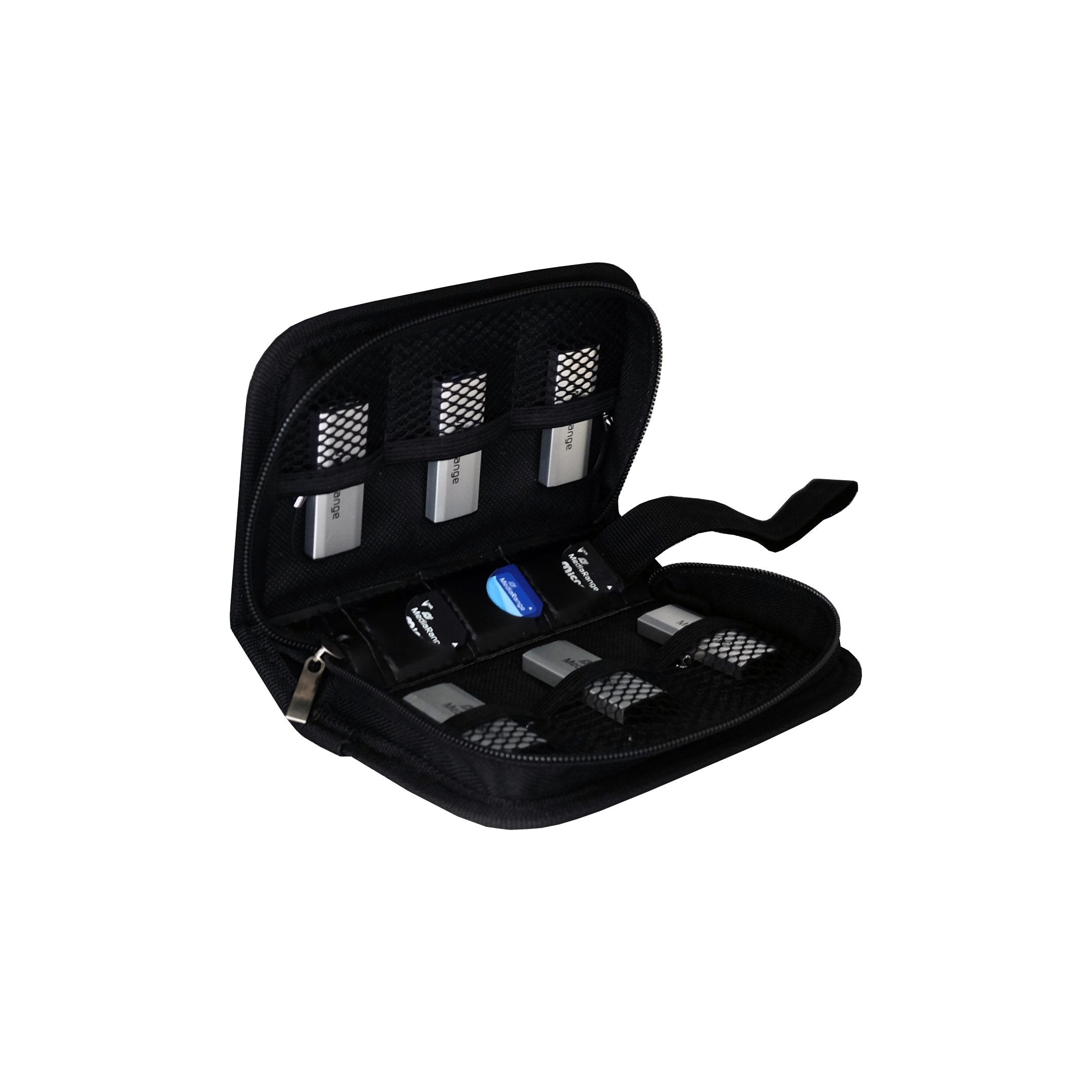 EAN 4260057126139 - MediaRange BOX98 funda para tarjeta de memoria 3 tarjetas Nylon Negro imagen 5