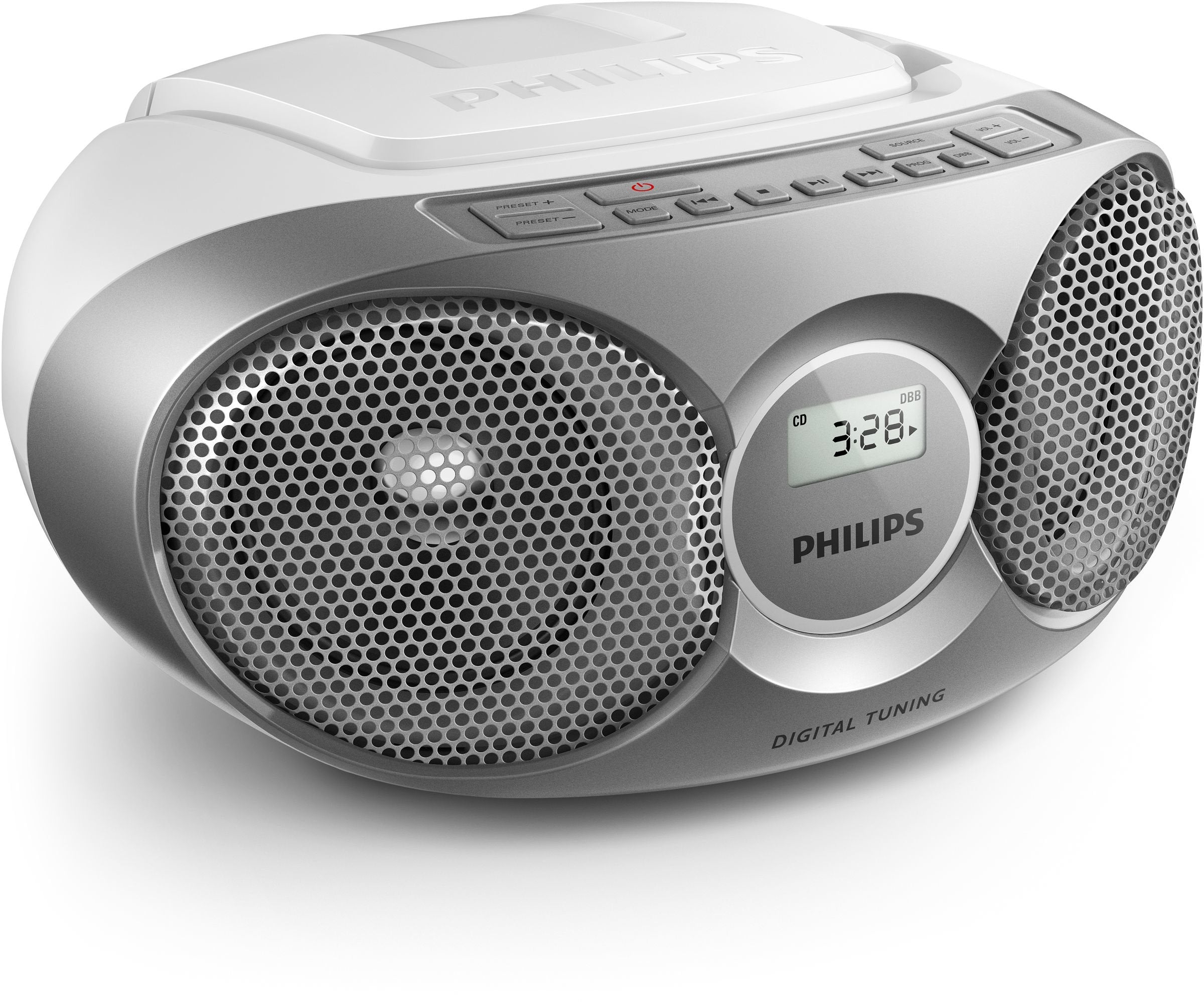 EAN 6951613993453 - Philips AZ215S/12 sistema estéreo portátil 3 W FM Plata imagen 1