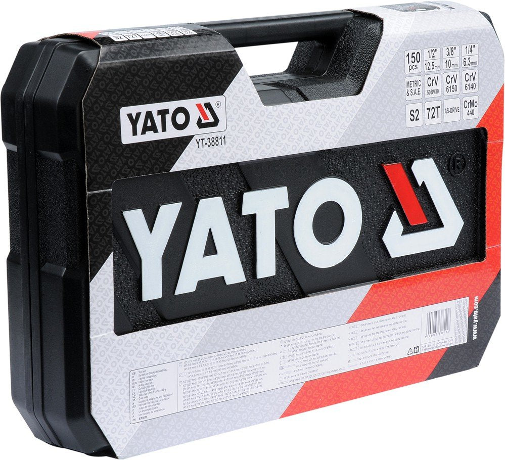 EAN 5906083388118 - Yato YT-38811 llave de tubo Juego de llaves de tubo 150 pieza(s) imagen 5
