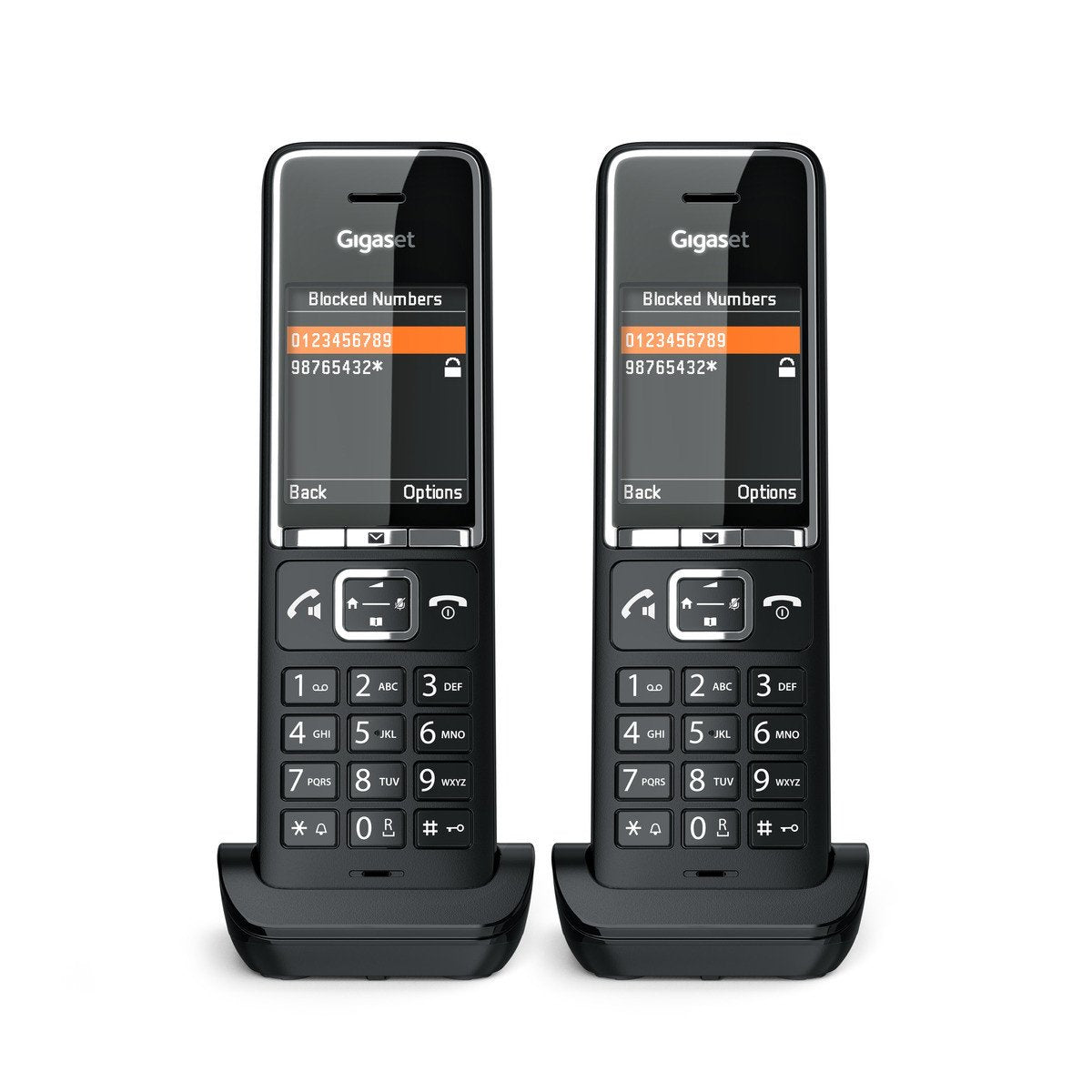 EAN 4250366865850 - Gigaset COMFORT 550HX Teléfono DECT/analógico Identificador de llamadas Negro imagen 8
