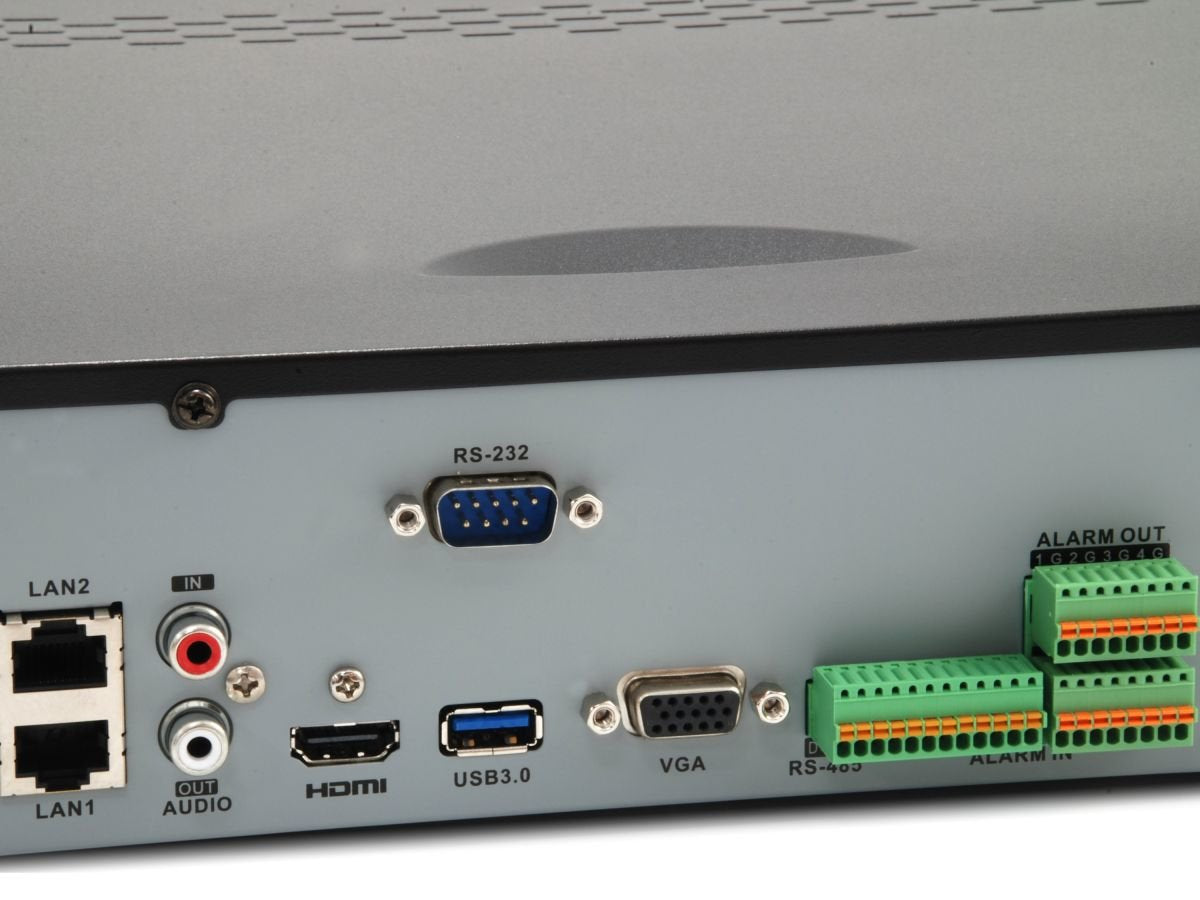 Levelone Nvr-1332 Grabador De Vídeo En Rojode 32 Canales H.265