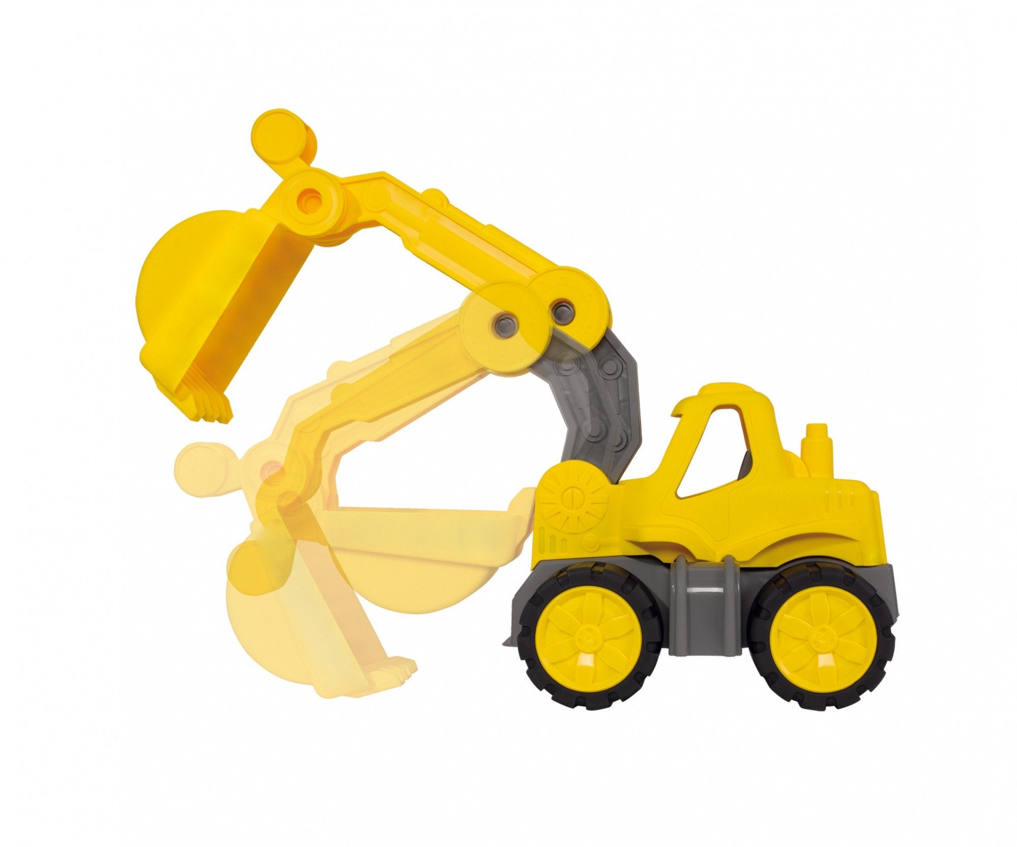 Big Power Worker Mini Bagger, Amarillo, De Plástico, 2 Año(S), Niño, 100 Mm, 240 Mm